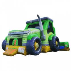 Big Tractor Truck Bounce Slide Combo wet/dry