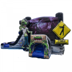 Zombie20Combo202 1703709647 Zombie Bounce House With Slide