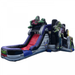 Zombie20Combo203 1703709647 Zombie Bounce House With Slide