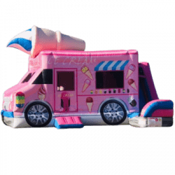 Ice Cream Truck Bounce Combo Wet/Dry 