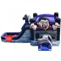 Dracula Bounce House With Slide