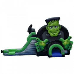 Frankenstein Bounce House With Slide
