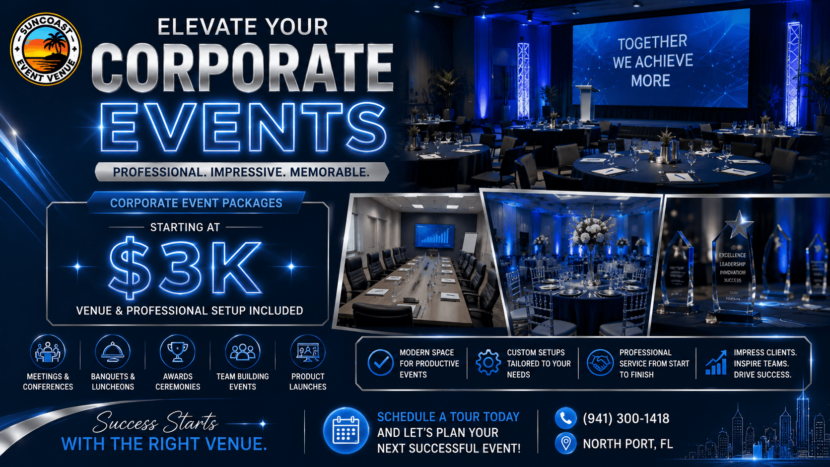 Corporate Events - Suncoast Event Venue