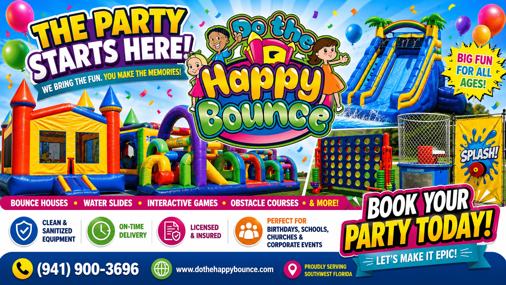 DO The Happy Bounce - High Quality Party Rentals