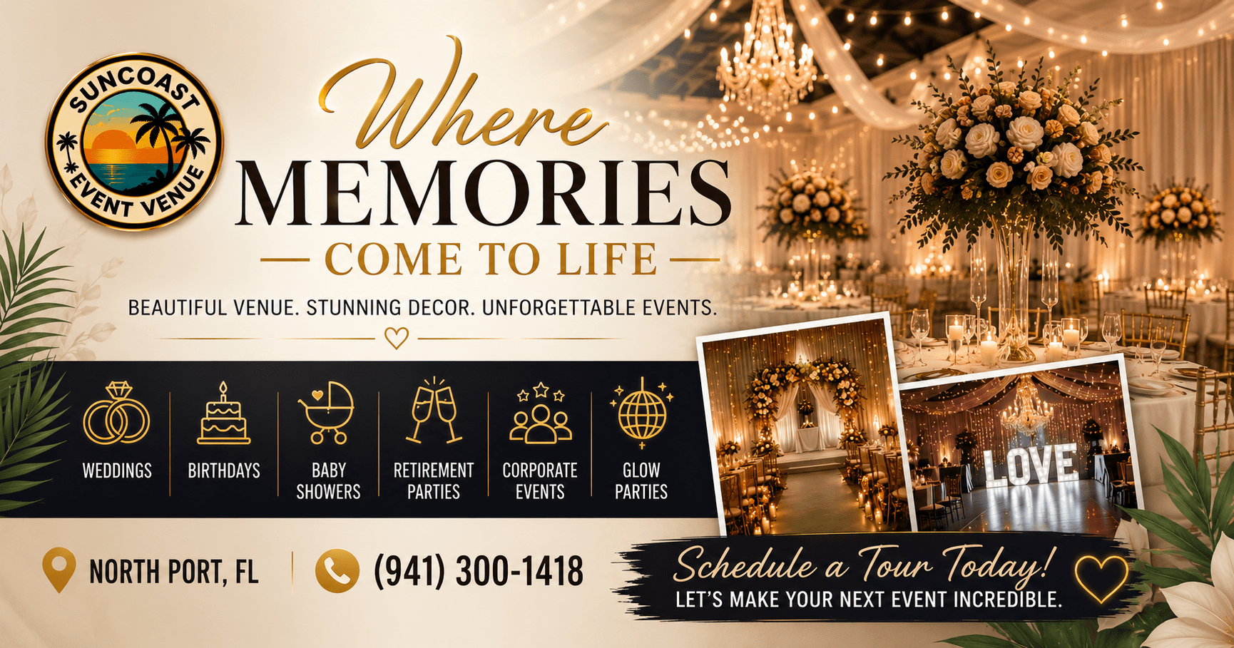 Suncoast Event Venue - Featured Image